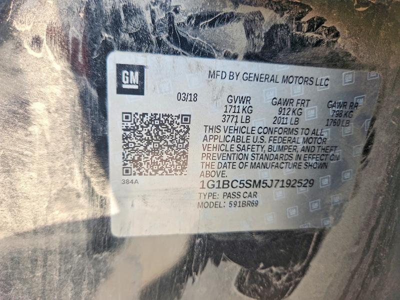 2018 Chevrolet Cruze ls