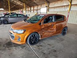 Chevrolet Sonic salvage cars for sale: 2017 Chevrolet Sonic Premier