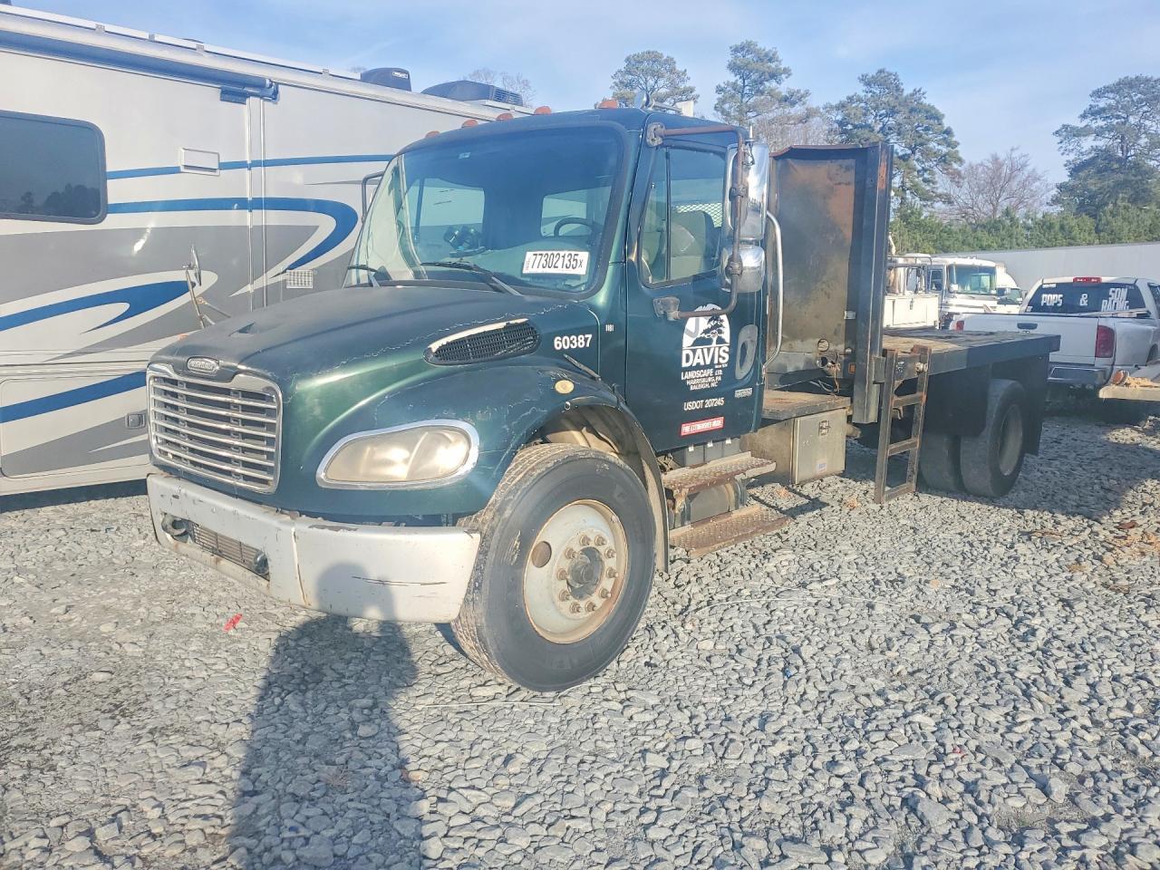 2007 Freigliner 2007 Freightliner  Business Class M2 Flatbed Truck
