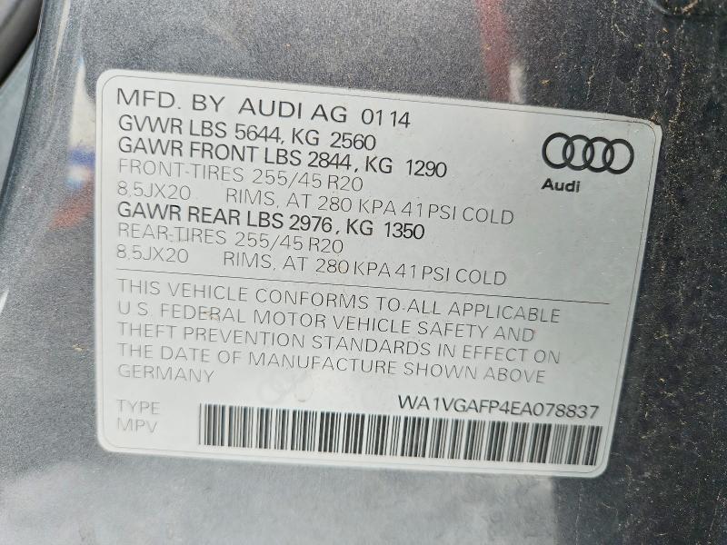 2014 Audi SQ5 Prestige
