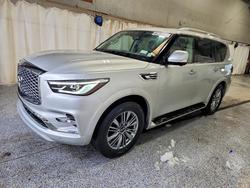 Vehiculos salvage en venta de Copart Angola, NY: 2021 Infiniti Qx80 Luxe