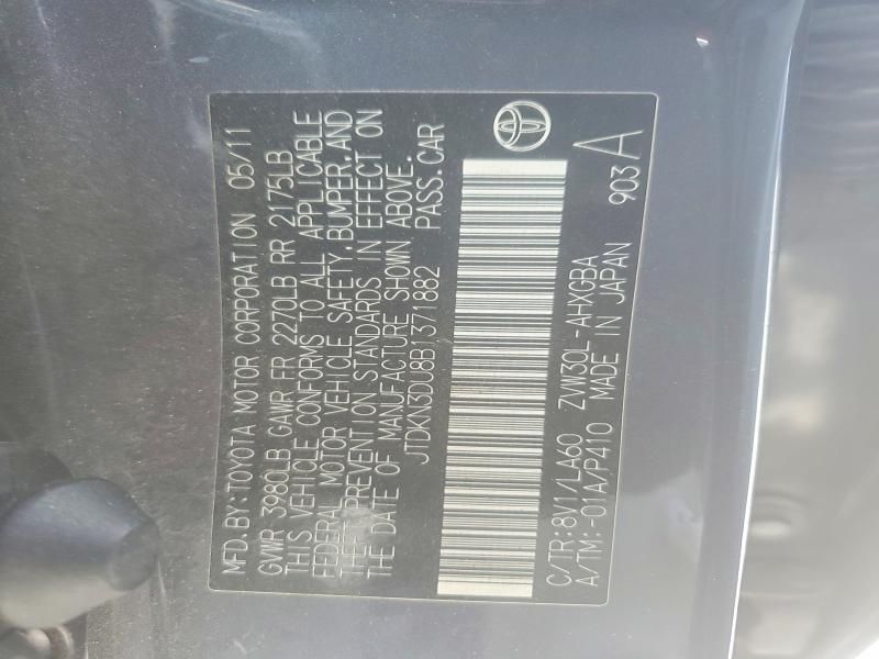 2011 Toyota Prius Base