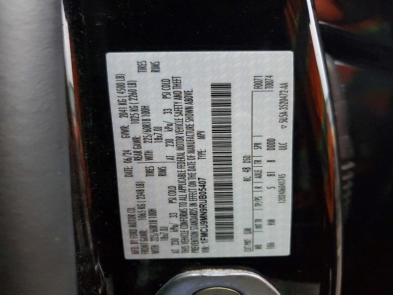2024 Ford Escape st Line