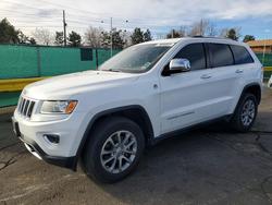 2015 Jeep Grand Cherokee Limited en venta en Denver, CO