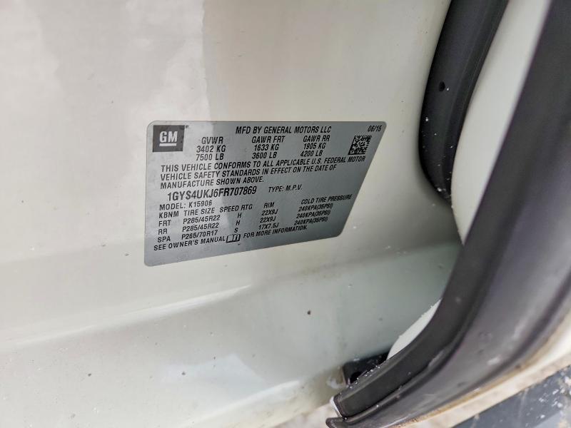 2015 Cadillac Escalade esv Platinum