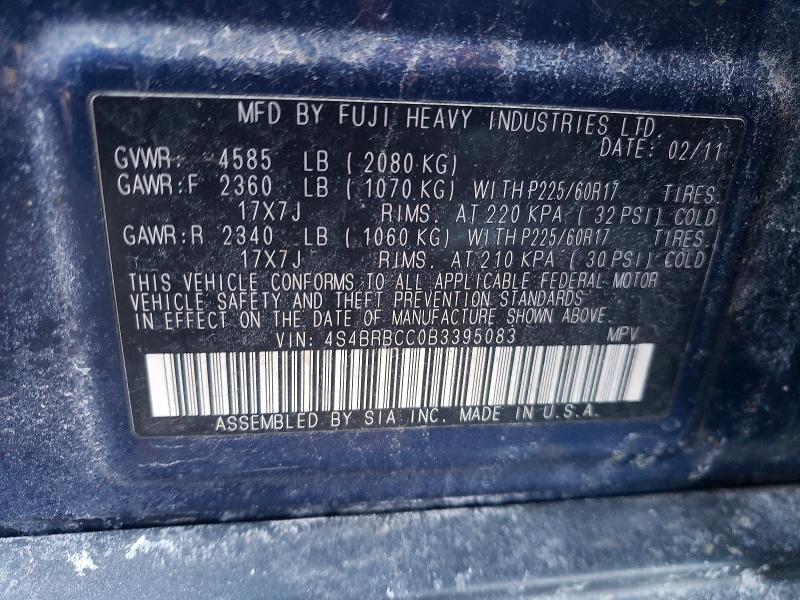 2011 Subaru Outback 2.5i Premium