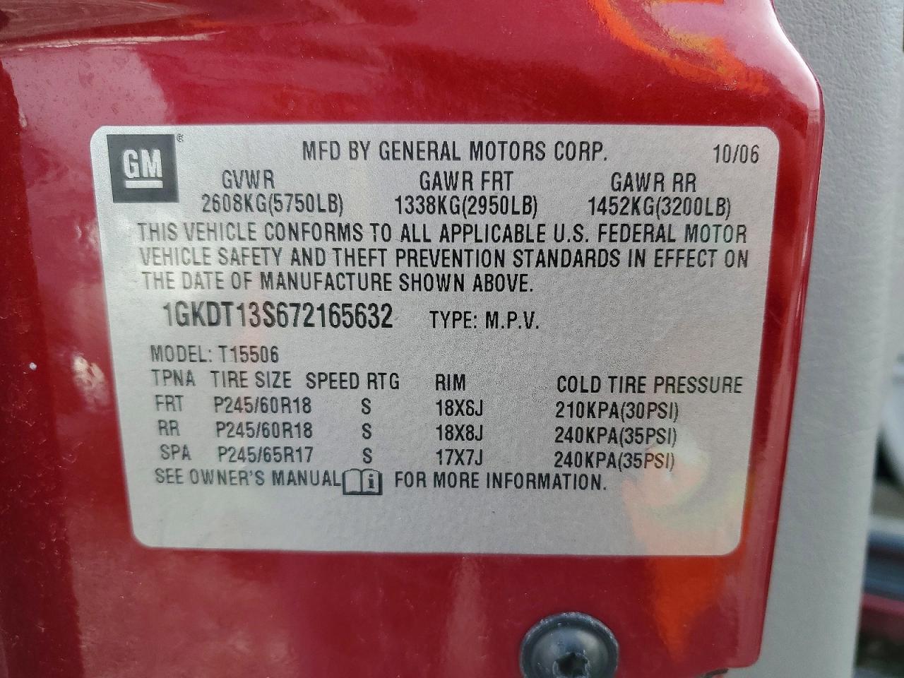 2007 GMC Envoy