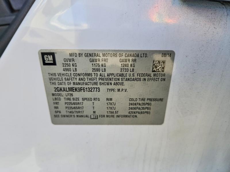 2015 GMC Terrain sle