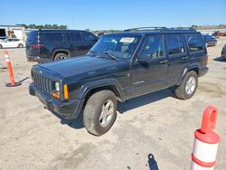 Jeep salvage cars for sale: 2001 Jeep Cherokee Sport