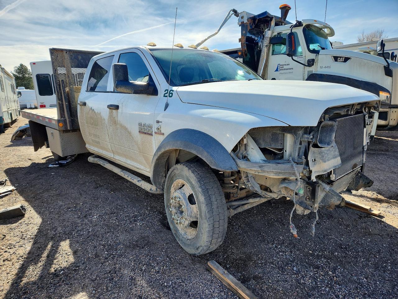 2013 Dodge RAM 5500 Flatbed Truck