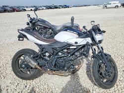 Salvage motorcycles for sale at Taylor, TX auction: 2019 Suzuki SV650 A