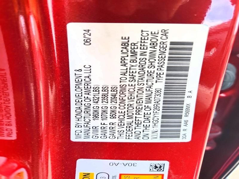 2024 Honda Accord lx