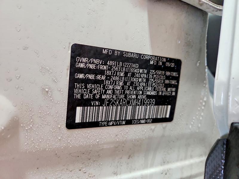 2021 Subaru Forester Sport