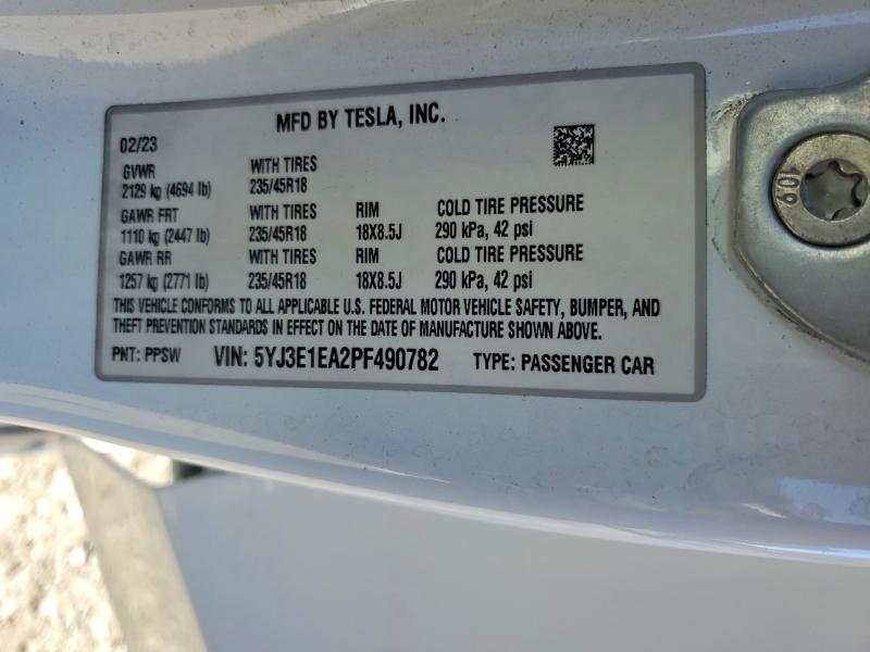 2023 Tesla Model 3
