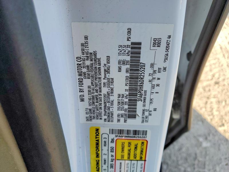 2013 Ford Fusion se