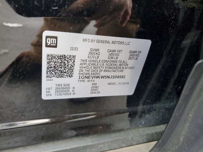 2022 Chevrolet Traverse lt