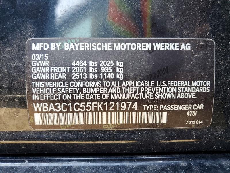2015 BMW 328 i Sulev