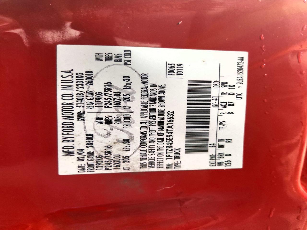 2004 Ford Ranger Super cab