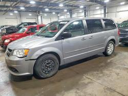 Dodge salvage cars for sale: 2015 Dodge Grand Caravan se