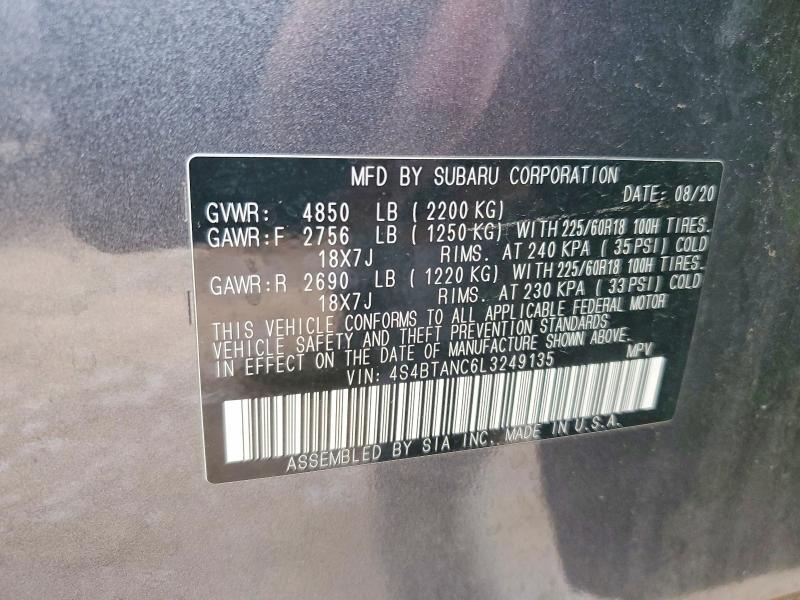 2020 Subaru Outback Limited