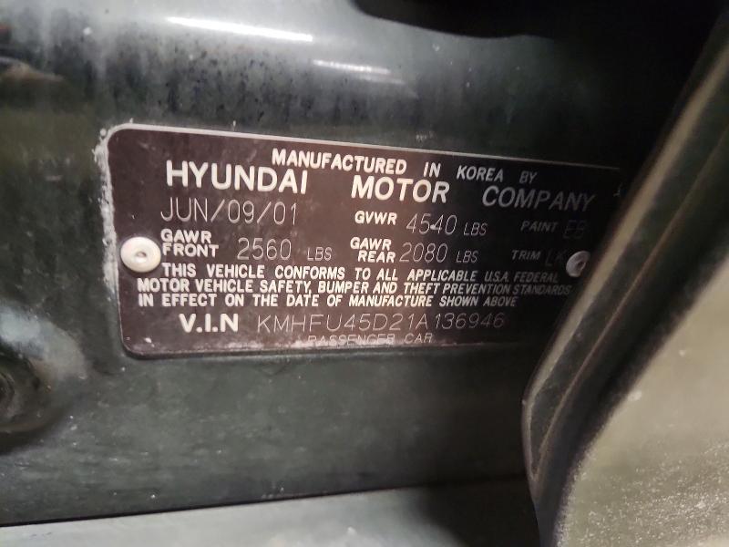 2001 Hyundai Xg300 Base