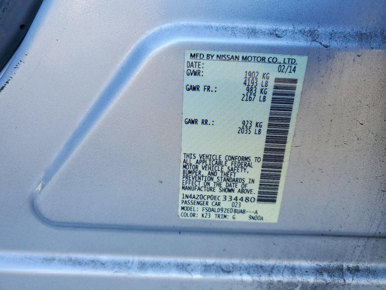 2014 Nissan Leaf
