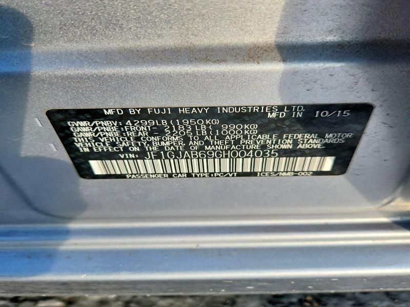 2016 Subaru Impreza Premium