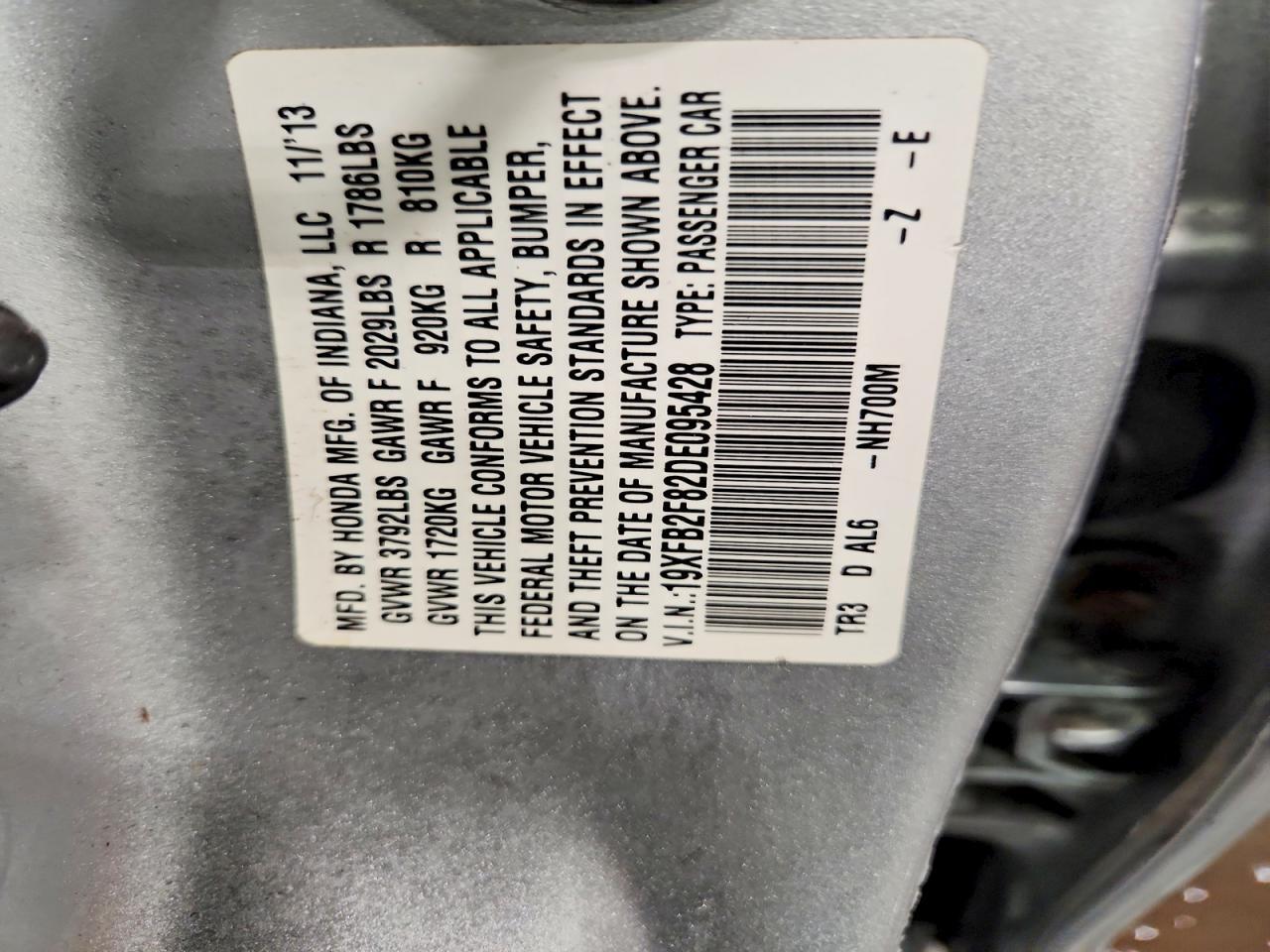 2013 Honda Civic ex
