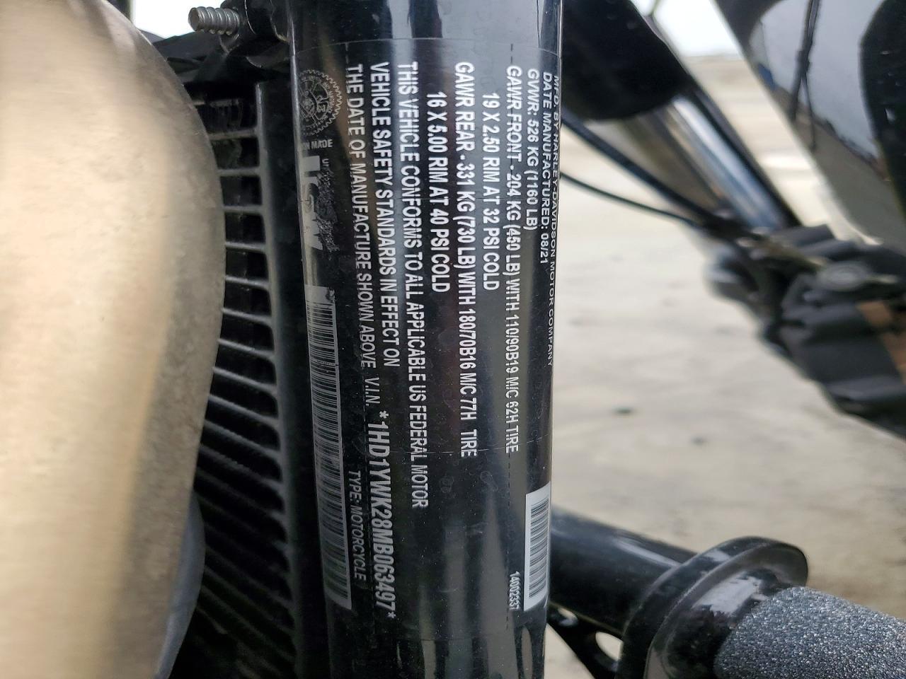 2021 Harley-Davidson Fxlrs