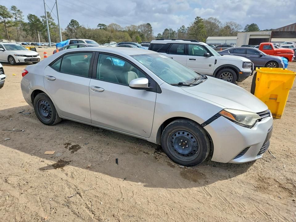 2016 Toyota Corolla le