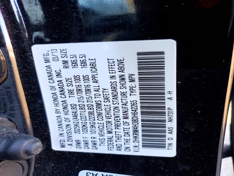 2013 Honda Cr-v lx