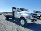 2013 Ford F650 Super Duty Flatbed Truck