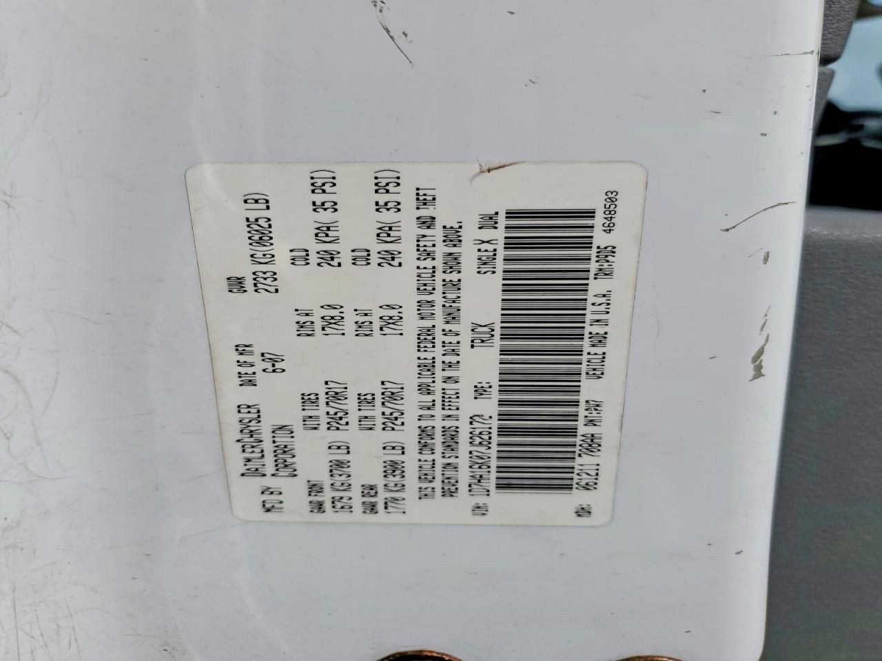 2007 Dodge RAM 1500 ST