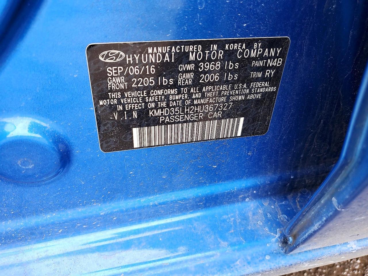 2017 Hyundai Elantra gt Base