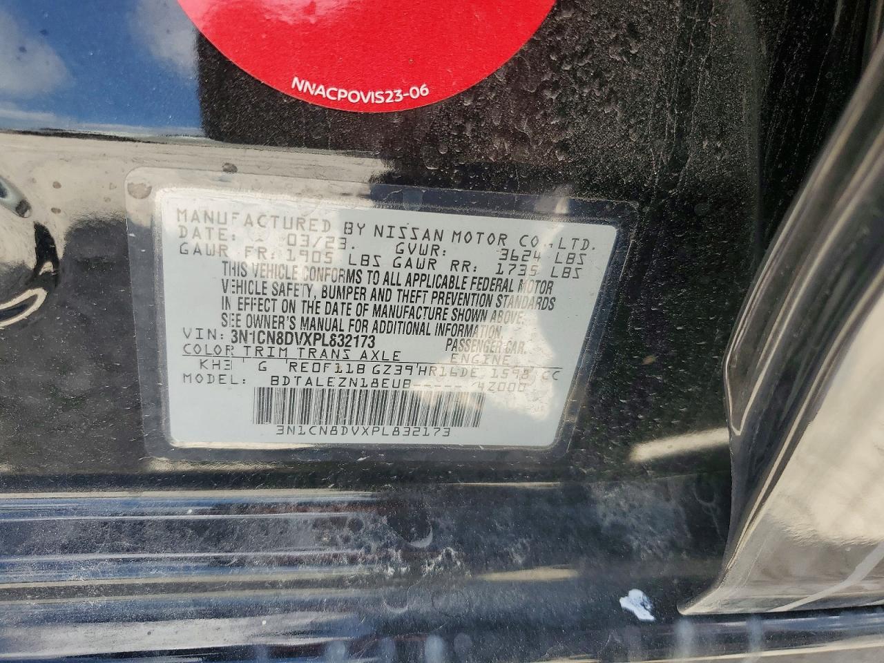 2023 Nissan Versa s