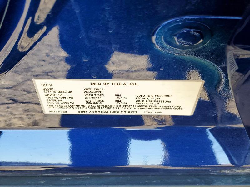 2025 Tesla Model y