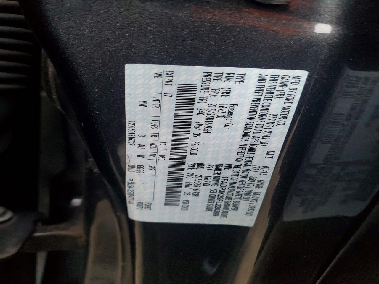 2015 Ford Focus se