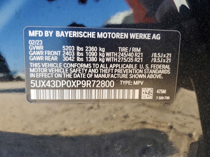 2023 BMW X3 Sdrive30i