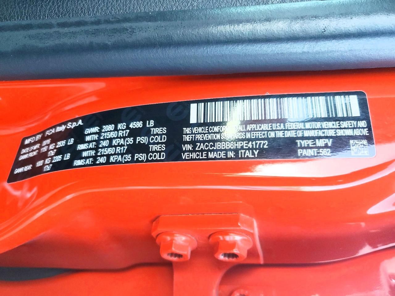 2017 Jeep Renegade Latitude