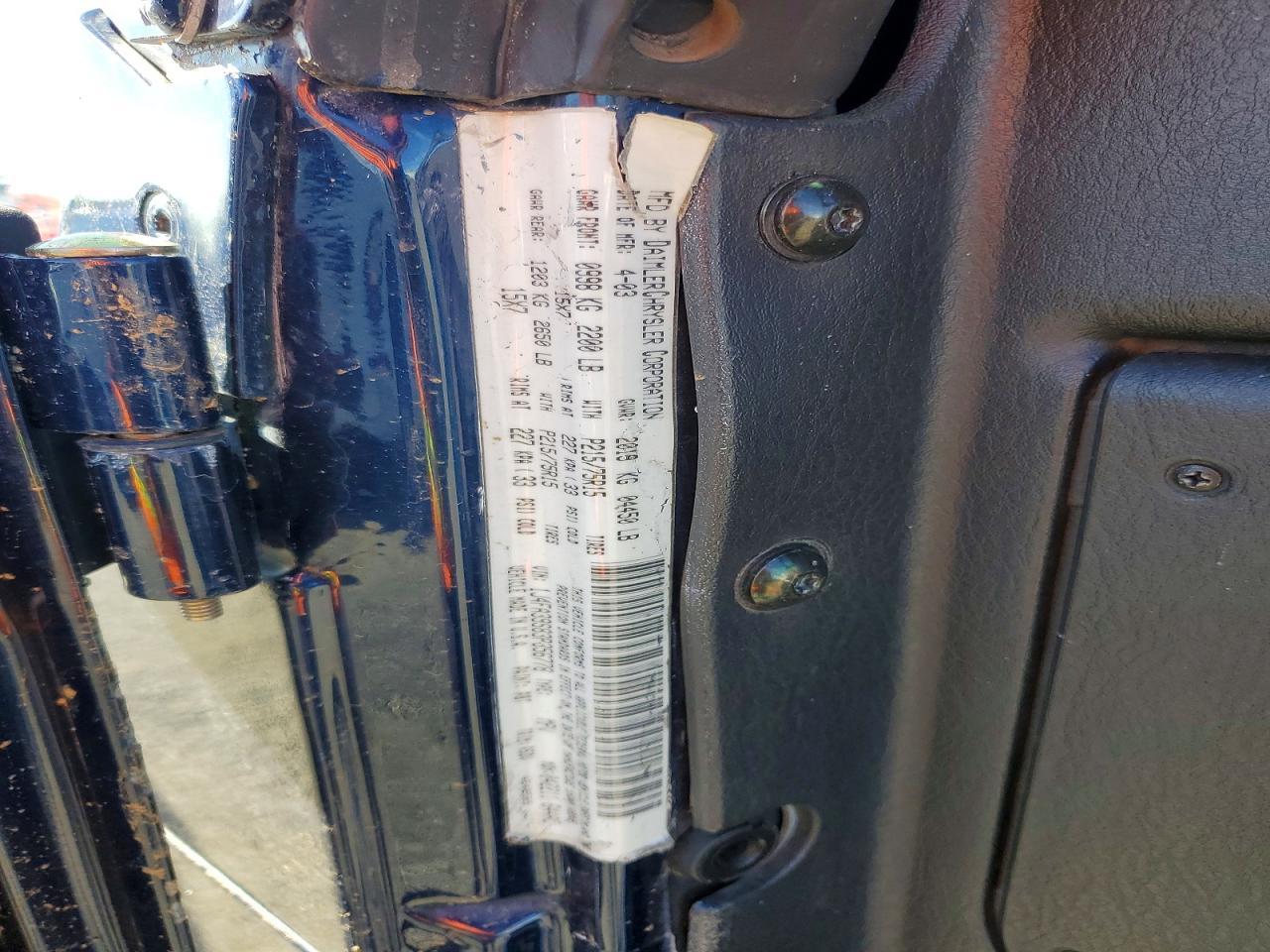 2003 Jeep Wrangler Commando