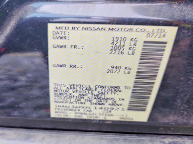 2015 Nissan Altima 2.5 s