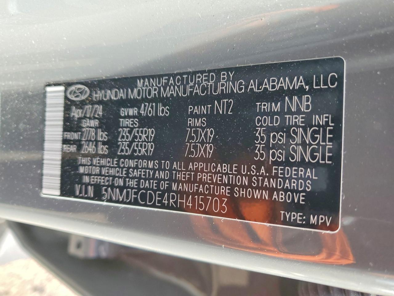 2024 Hyundai Tucson sel