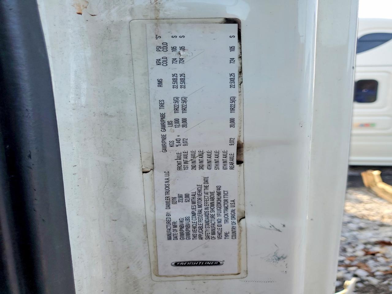 2017 Freigliner 2017 Freightliner Cascadia 1-Semi Truck