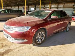 Chrysler salvage cars for sale: 2016 Chrysler 200 c