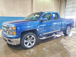 Salvage cars for sale from Copart Woodhaven, MI: 2015 Chevrolet Silverado K1500 LT