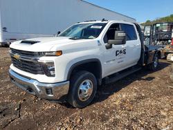 Chevrolet salvage cars for sale: 2024 Chevrolet Silverado HD Flatbed Truck