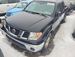 Nissan salvage cars for sale: 2007 Nissan Frontier Crew Cab LE
