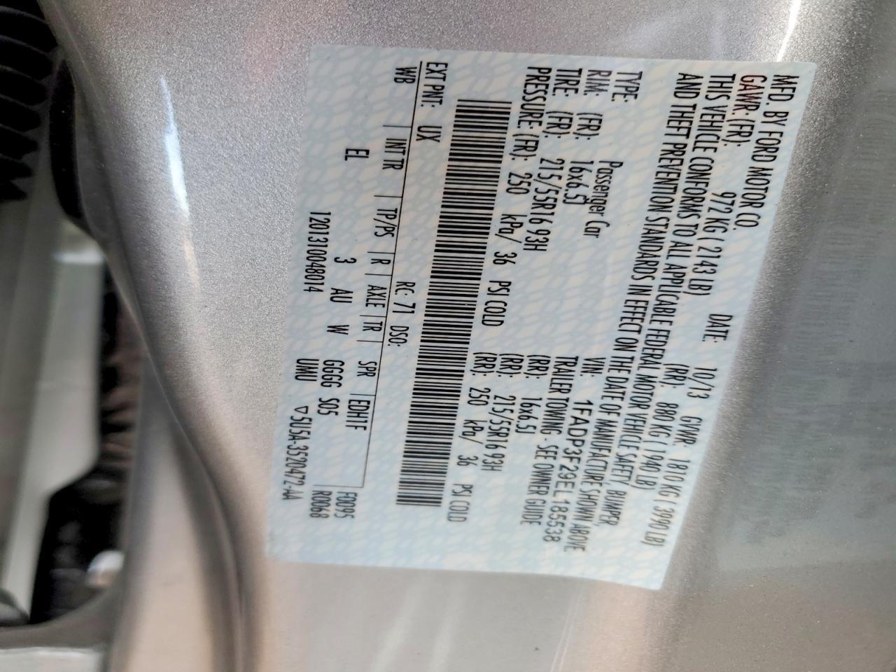 2014 Ford Focus se