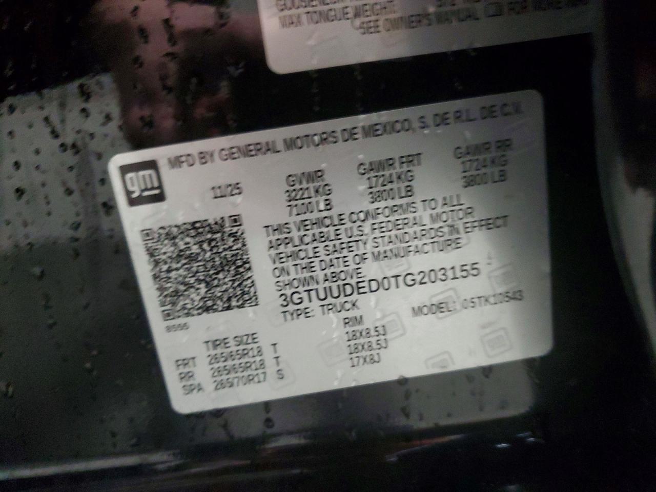 2026 GMC Sierra K1500 slt
