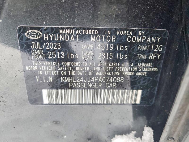2023 Hyundai Sonata Hybrid Blue